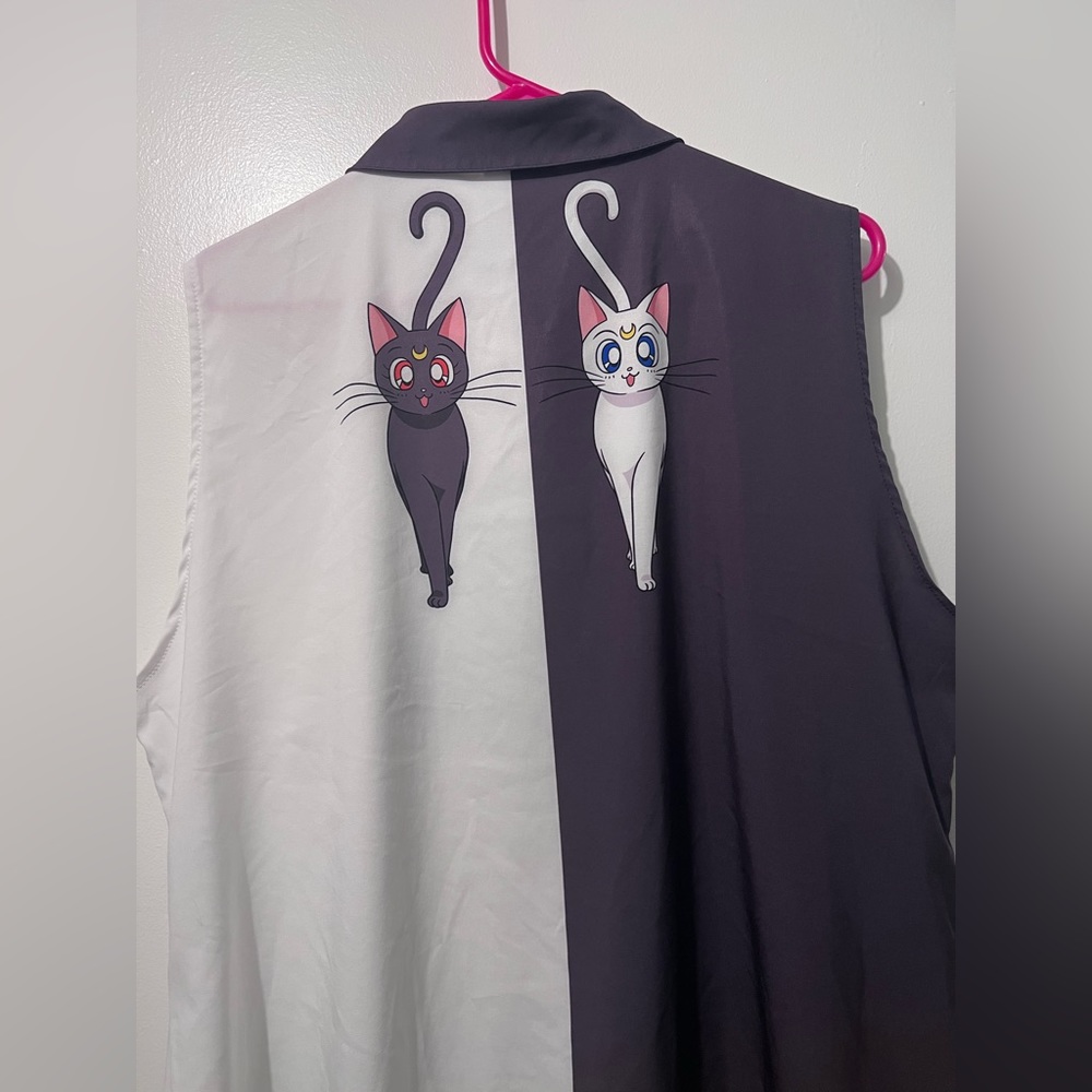 Sailor moon Luna and artimis business time short